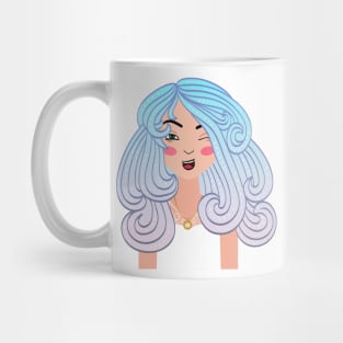 The Girl Sweetest Aquarius on Earth - Aquarius Mug